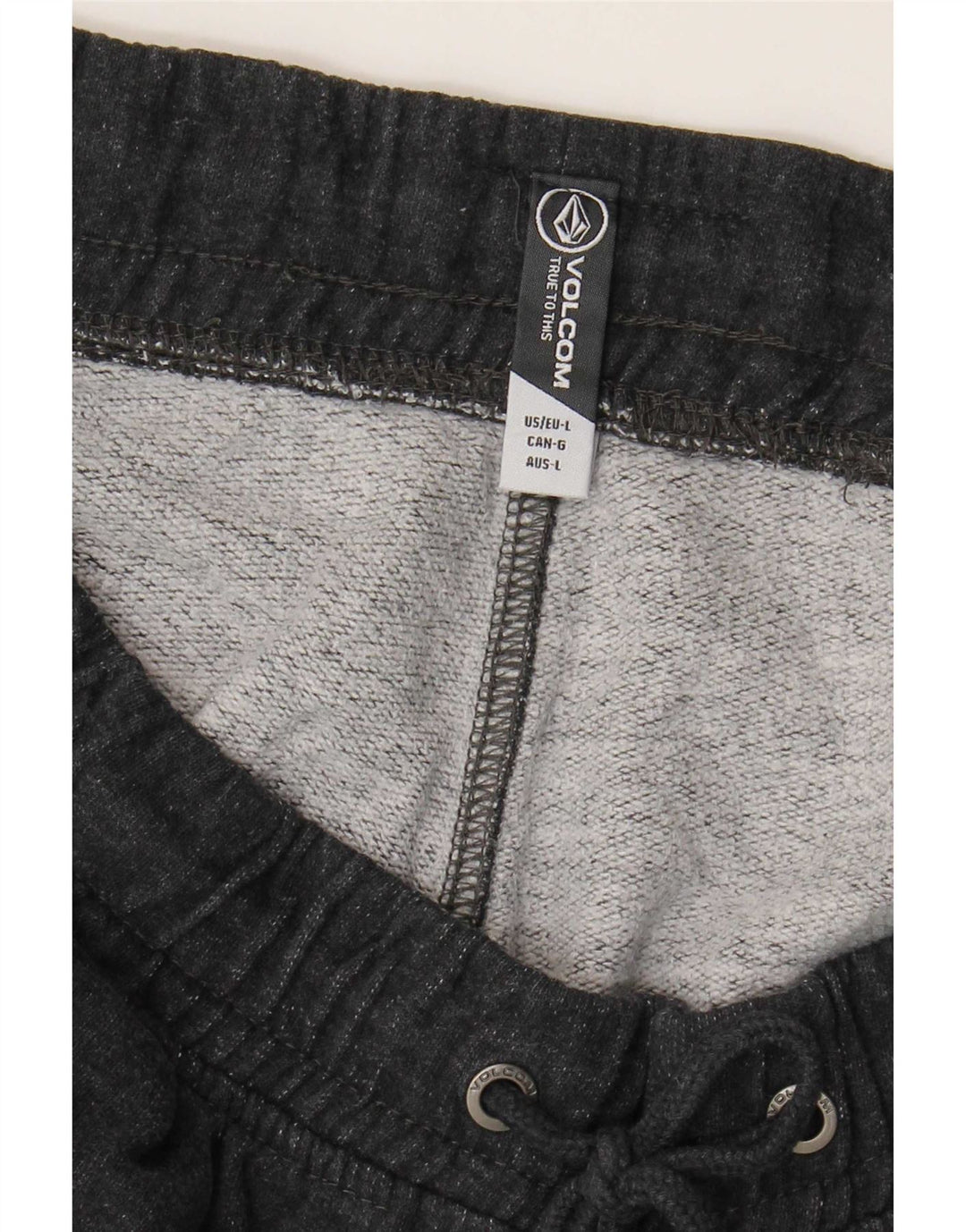 Pantaloncini sportivi da uomo Volcom grandi grigi