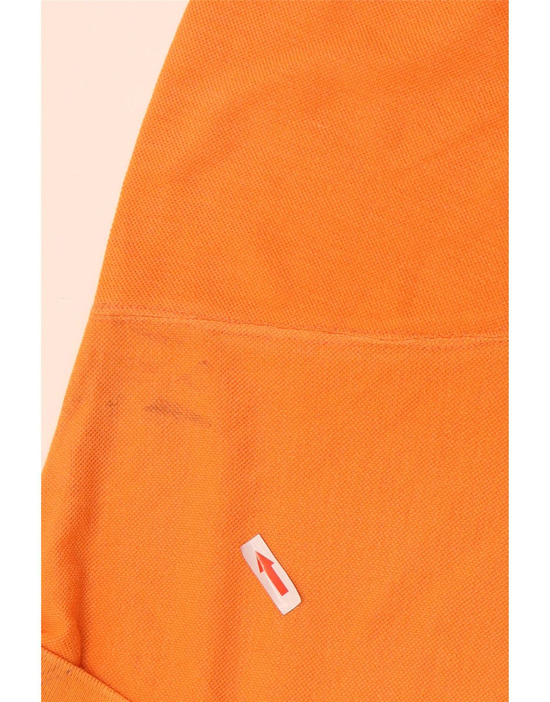 Polo da uomo Ball On in cotone arancione medio