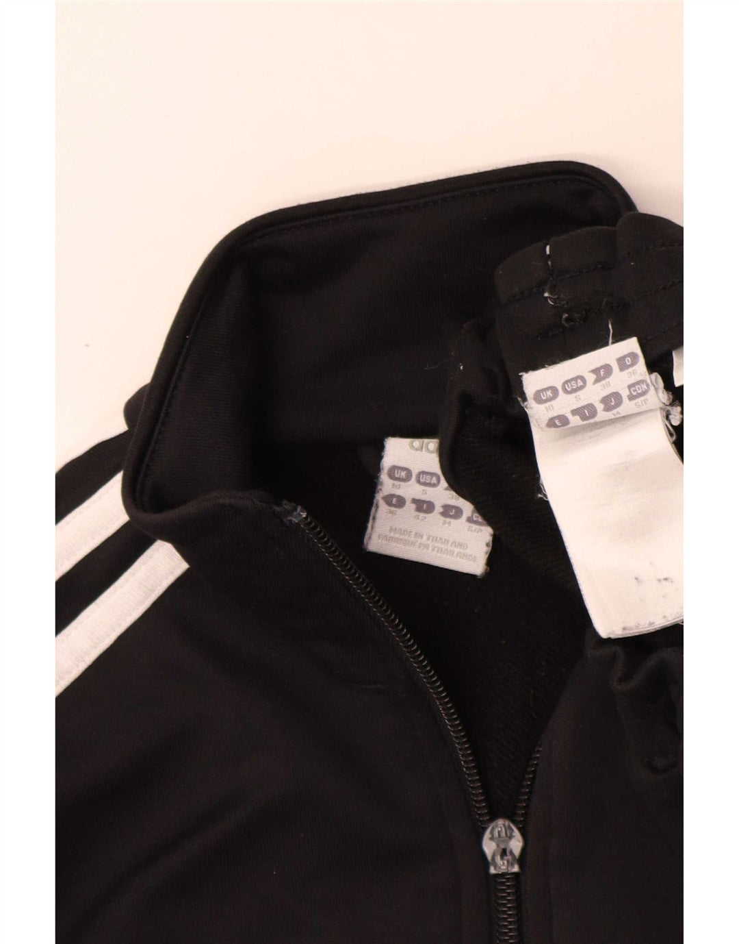Tuta intera da donna Adidas UK 10 Small Nero Poliestere
