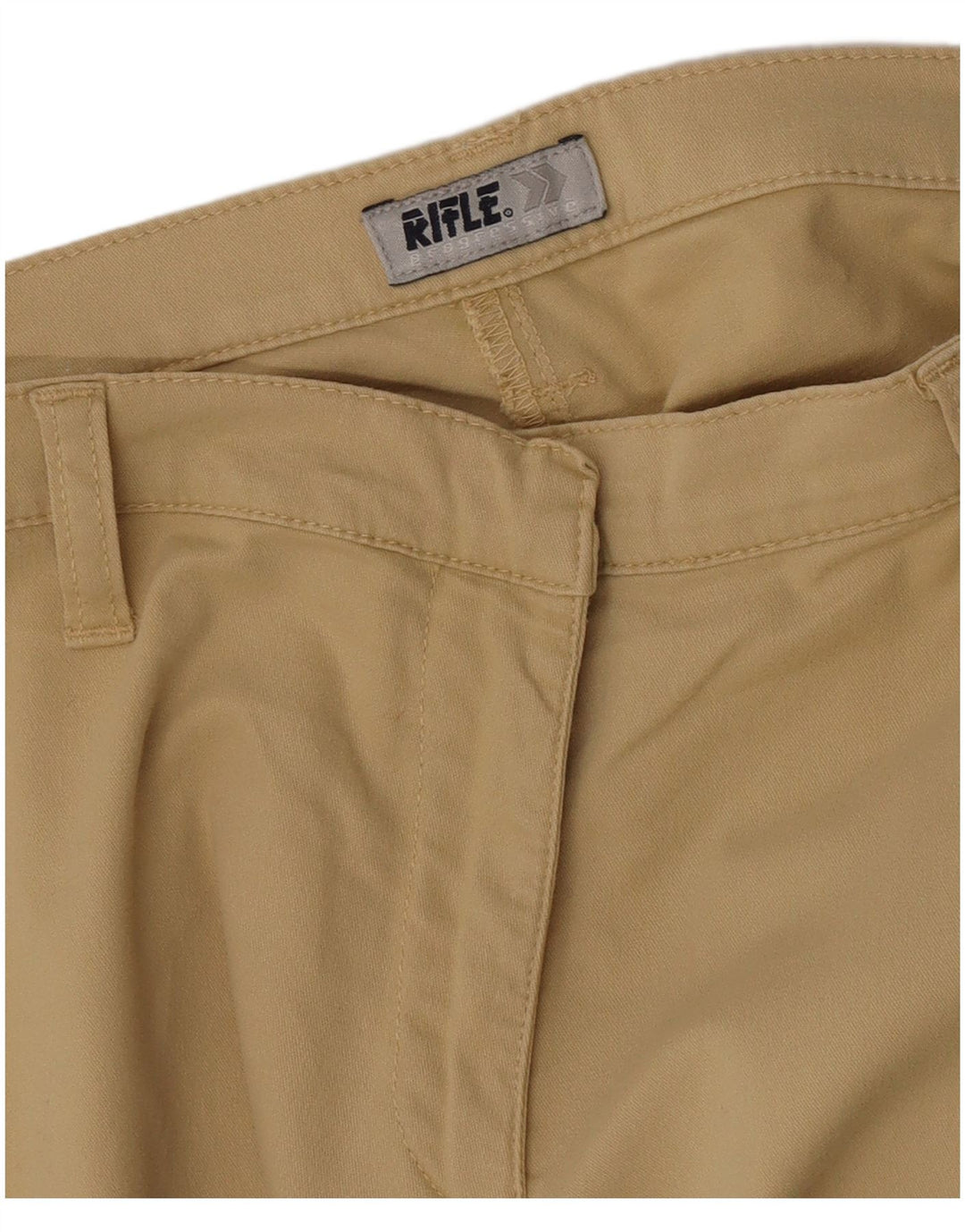 Pantaloni corti dritti da donna Rifle W28 L25 Beige