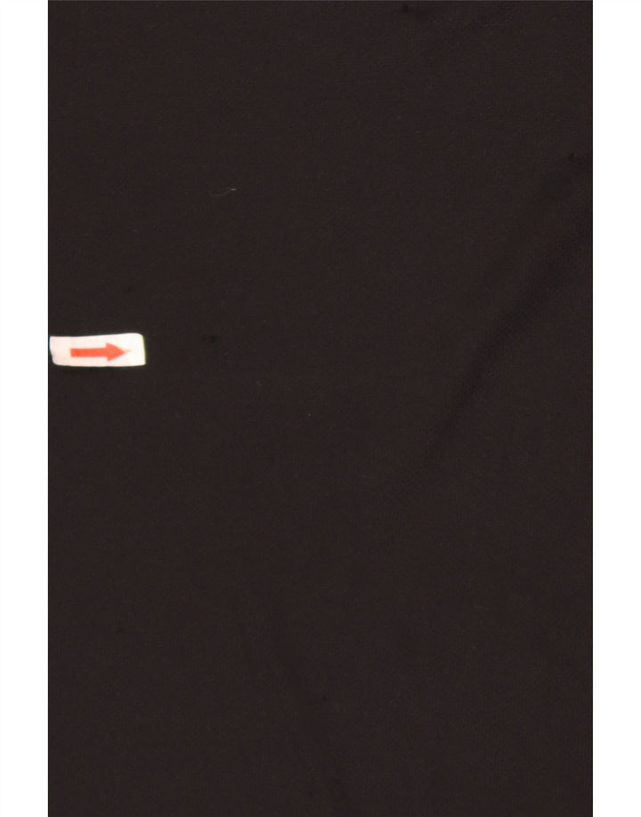 T-shirt Adidas Climalite da uomo, grande, in poliestere color block nero