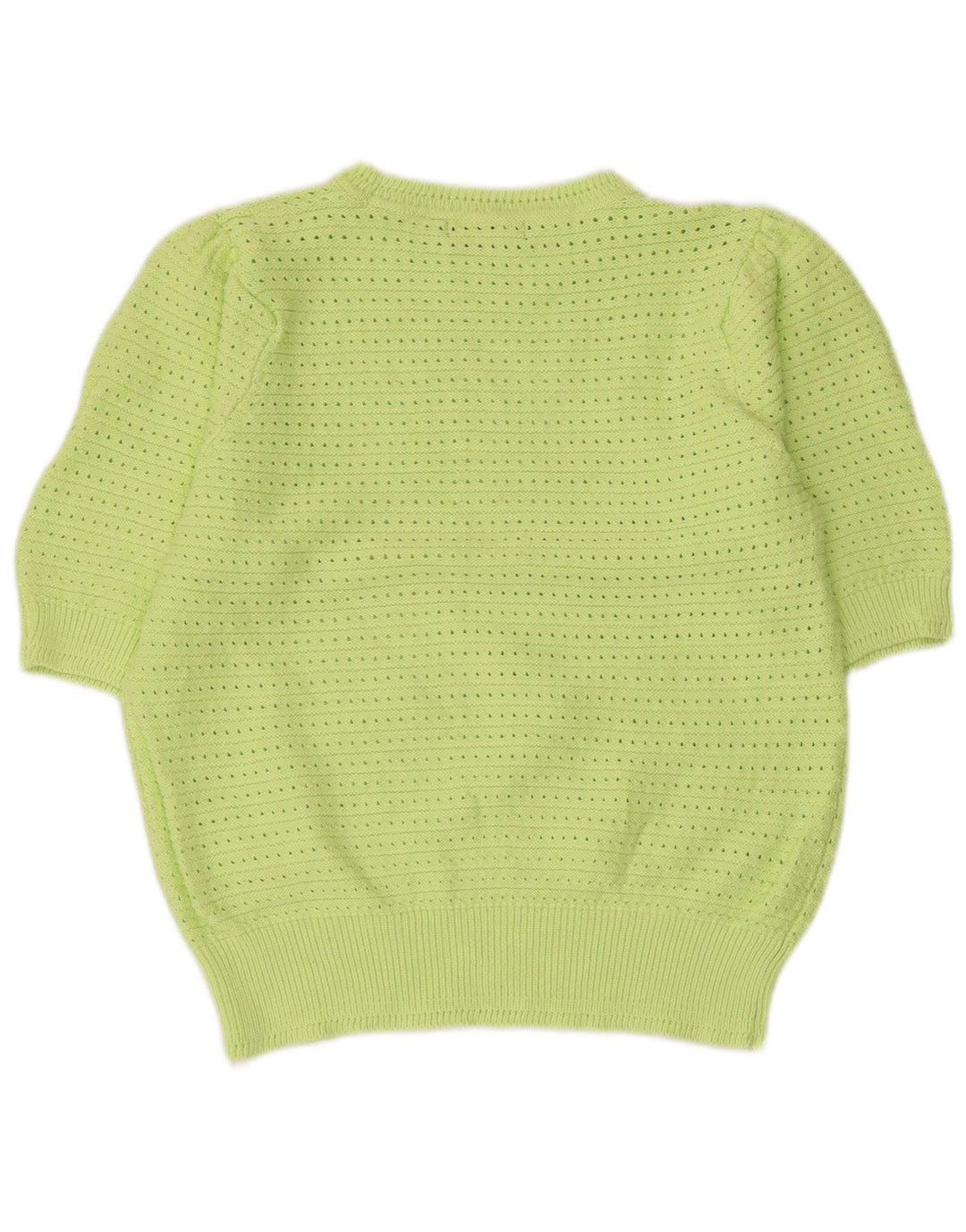 MARKS & SPENCER Maglione girocollo da donna UK 14 Large Verde