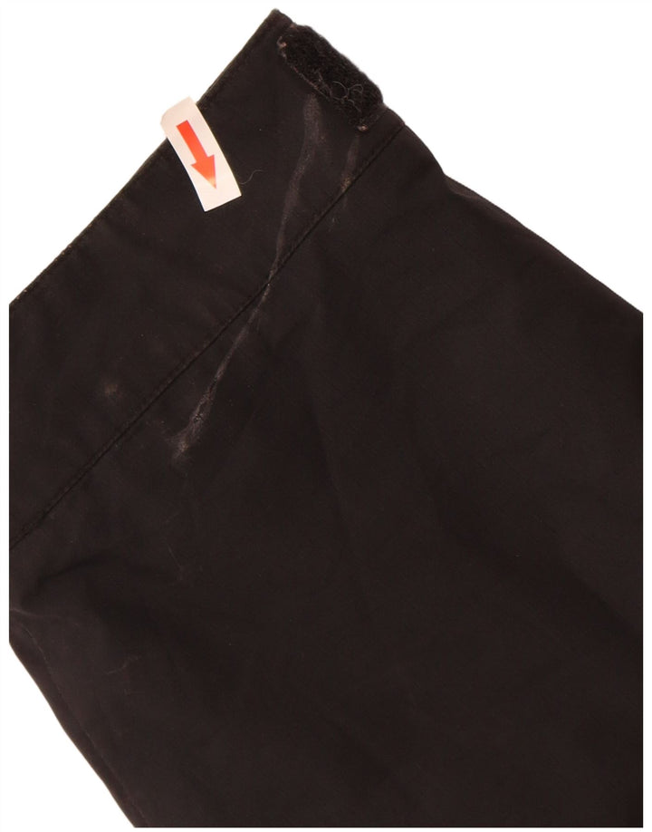 Giacca a vento con cappuccio da uomo Adidas UK 40/42 media nera in poliammide