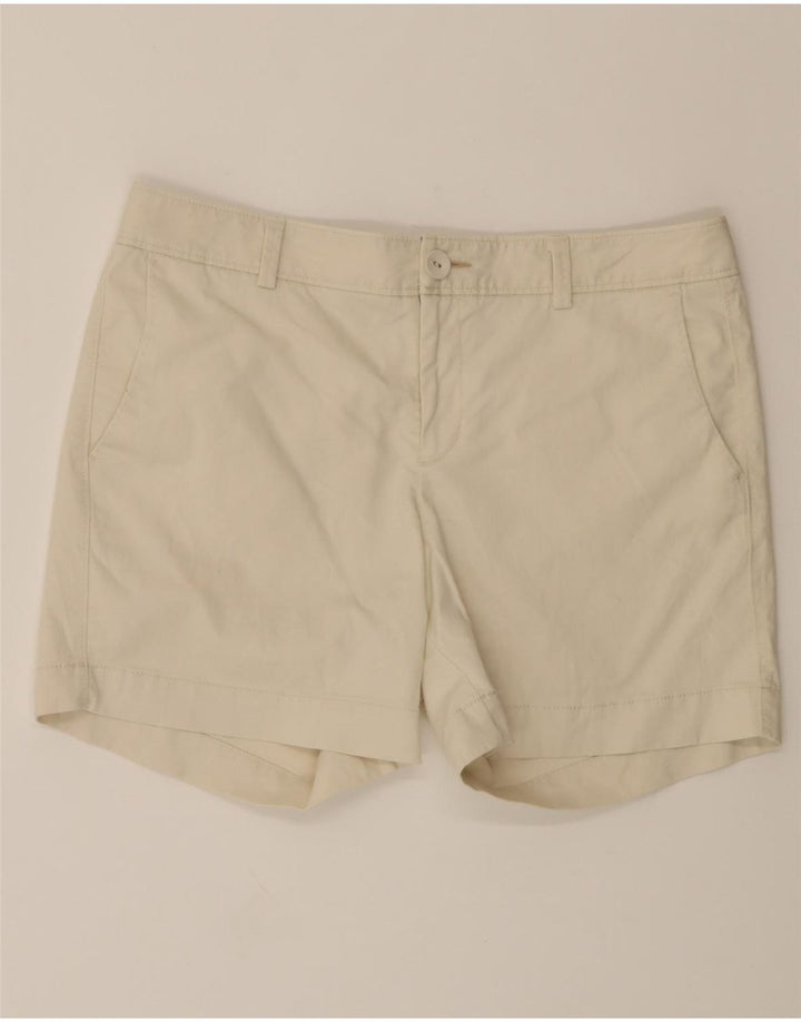 DOCKERS Womens Chino Shorts US 12 Large W36  White Cotton Vintage Dockers and Second-Hand Dockers from Messina Hembry 