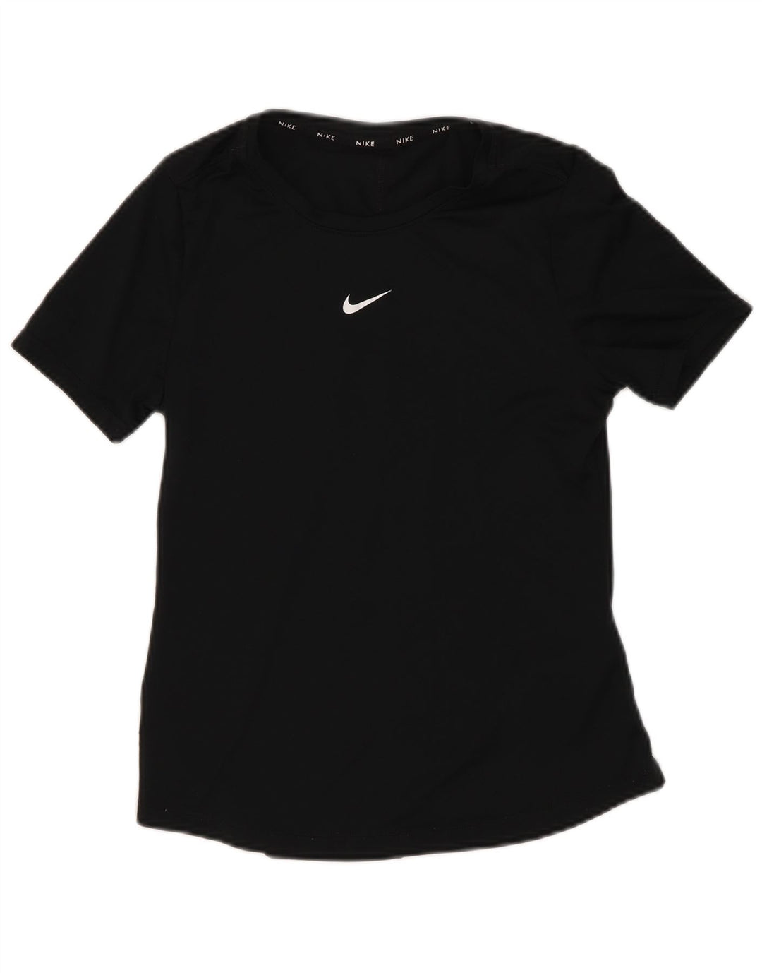 Maglietta Nike Dri Fit per ragazze, 10-11 anni, poliestere nero medio