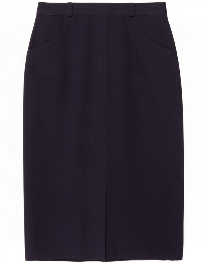 Gonna longuette da donna Jobis IT 42 Media W30 Blu navy Poliestere