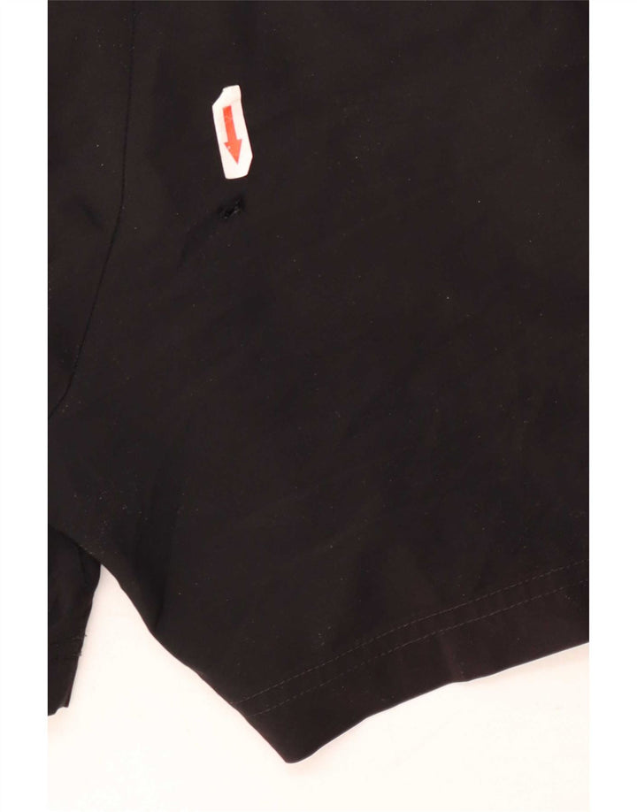 Pantaloncini sportivi da uomo Adidas medi neri in poliestere