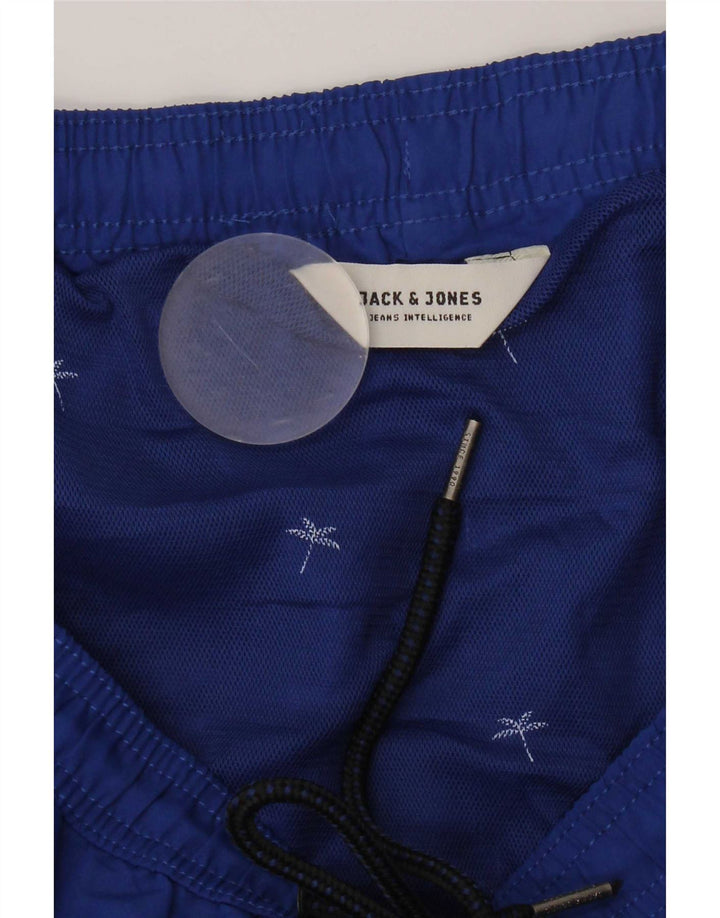Pantaloncini da bagno da uomo Jack & Jones grandi blu