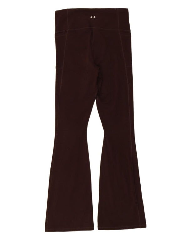 Pantaloni da tuta svasati da donna Under Armour UK 16 Large Borgogna