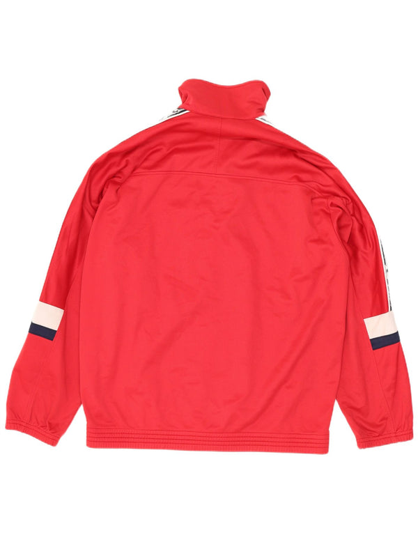 Giacca da tuta grafica da ragazzo Asics, 13-14 anni, colore rosso sportivo