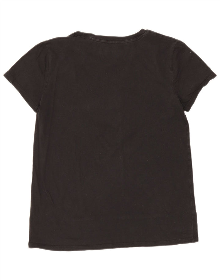 T-shirt grafica da donna Levi's Top UK 10 piccola nera
