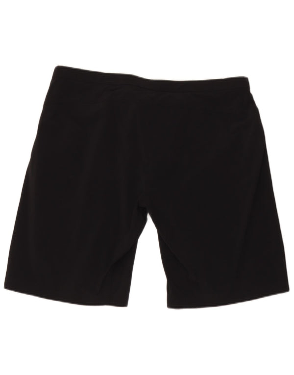 Pantaloncini cargo Adidas da donna UK 16 Large W34 nylon nero