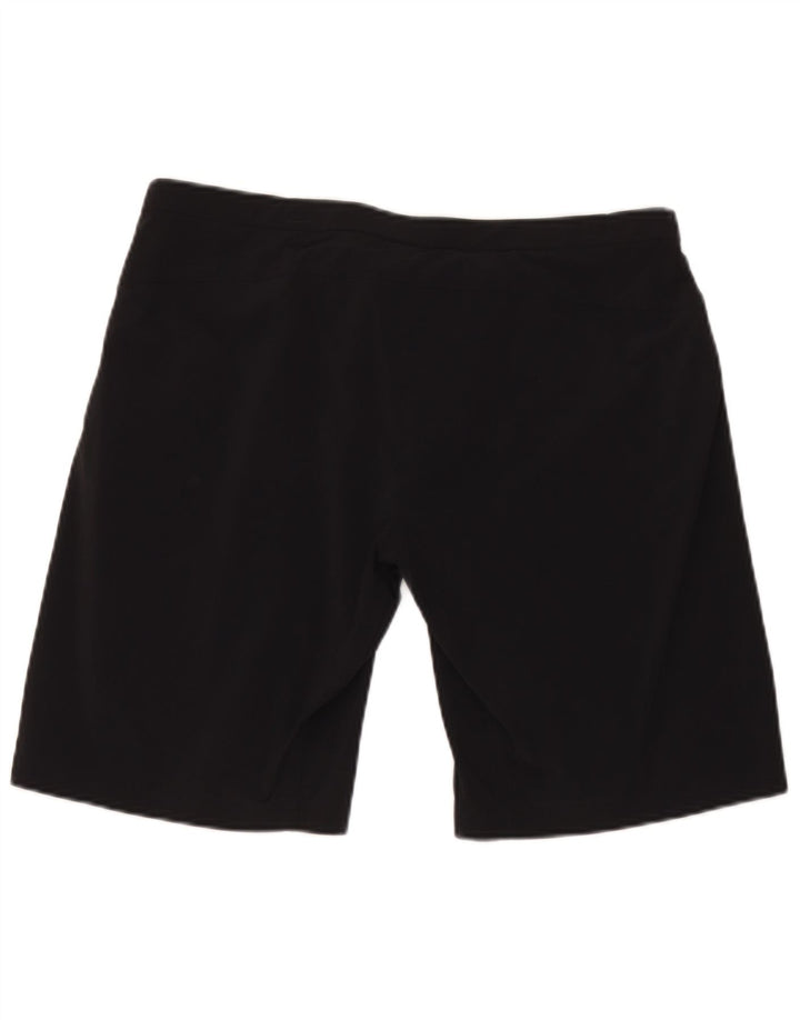 Pantaloncini cargo Adidas da donna UK 16 Large W34 nylon nero