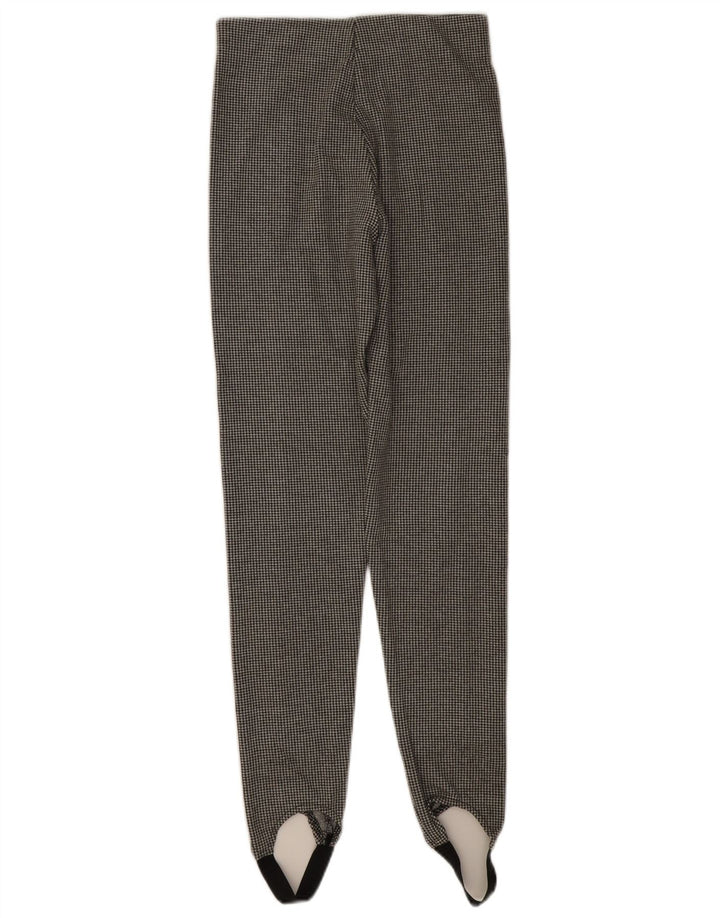 Pantaloni casual con staffa da donna Zara piccoli W26 L26 pied de poule grigi