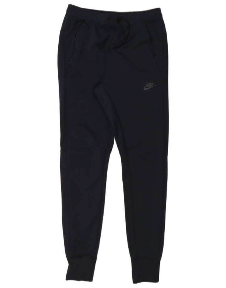Pantaloni da tuta da uomo NIKE Joggers piccoli in poliestere blu navy