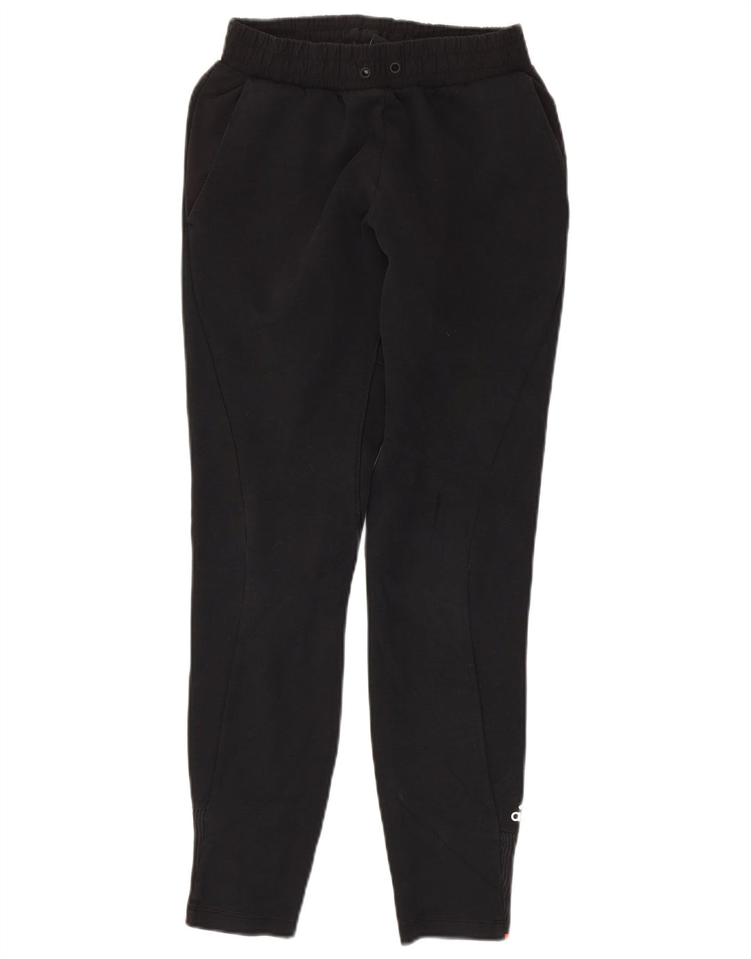 Pantaloni da tuta da donna Adidas Joggers piccoli in cotone nero
