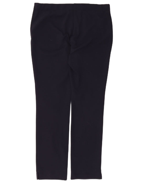 Pantaloni Chino Slim Donna Trussardi IT 46 Large W36 L28 Blu Navy