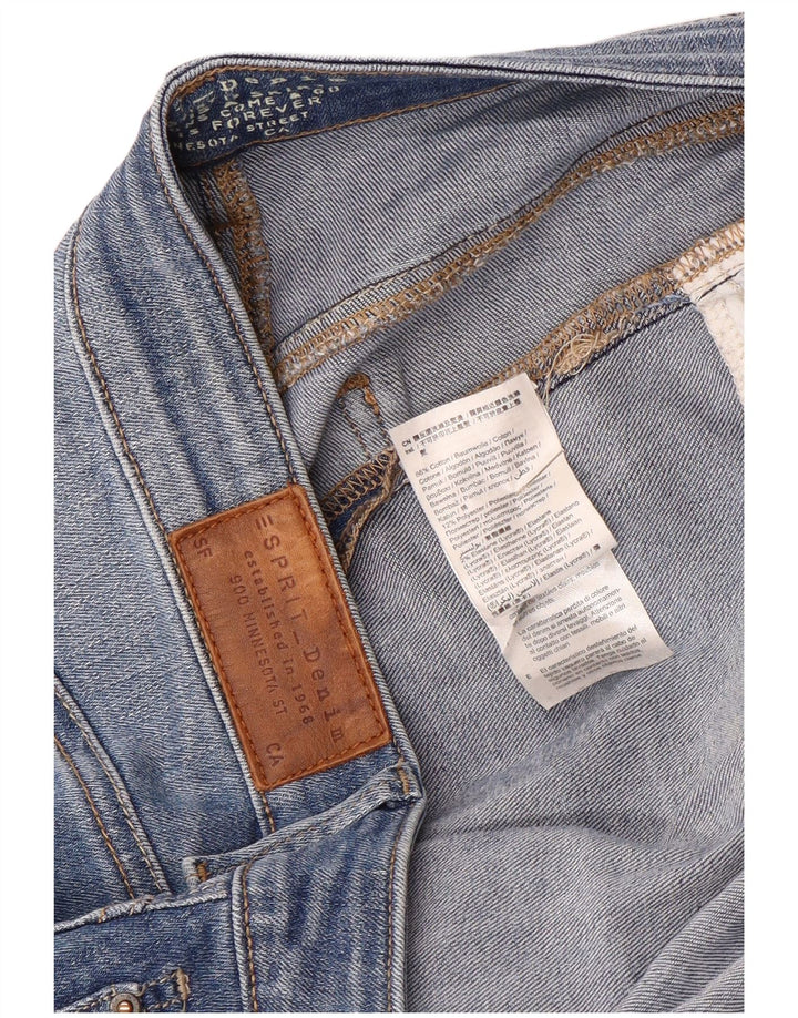 Gonna in denim da donna Esprit W34 grande cotone blu