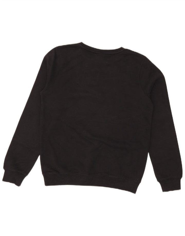 Felpa oversize con grafica da donna Ellesse, maglione UK 14 medio nero