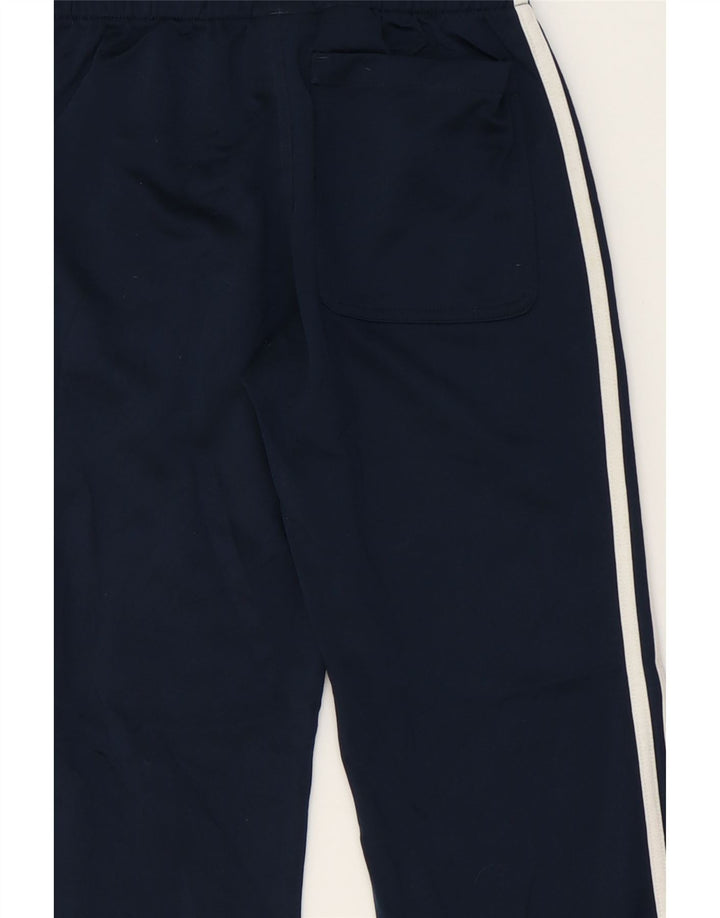 ADIDAS Boys Tracksuit Trousers 9-10 Years  Navy Blue Polyester Vintage Adidas and Second-Hand Adidas from Messina Hembry 