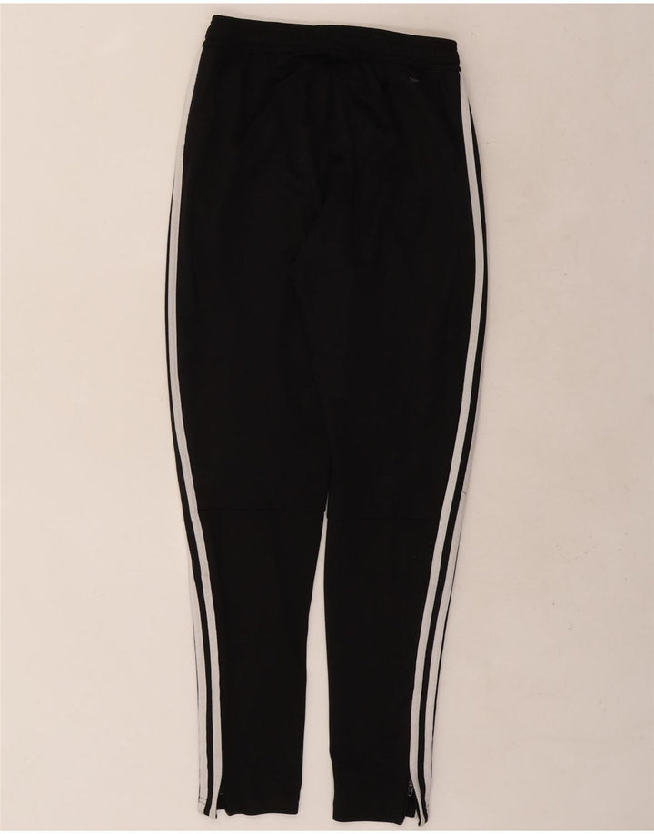 Pantaloni da tuta Adidas Climalite da uomo piccoli in poliestere nero