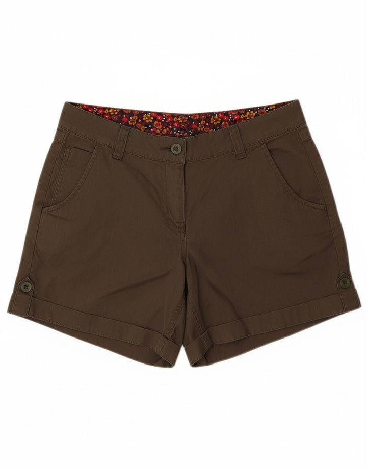 MOUNTAIN WAREHOUSE Pantaloncini chino da donna UK 10 piccoli W30 kaki