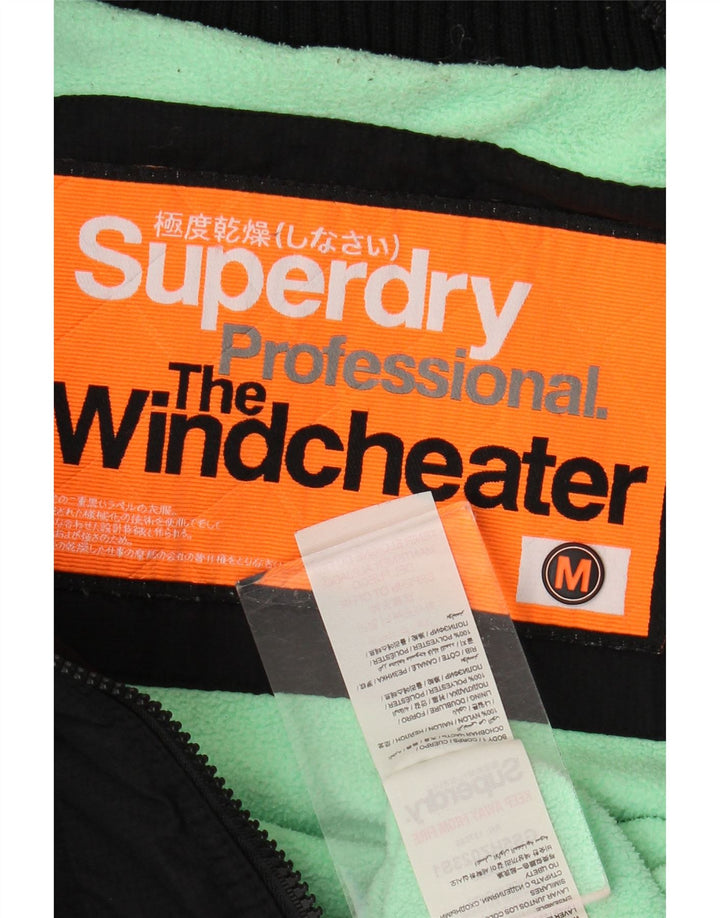 Giacca a vento da donna The Windcheater SUPERDRY UK 14 media nera