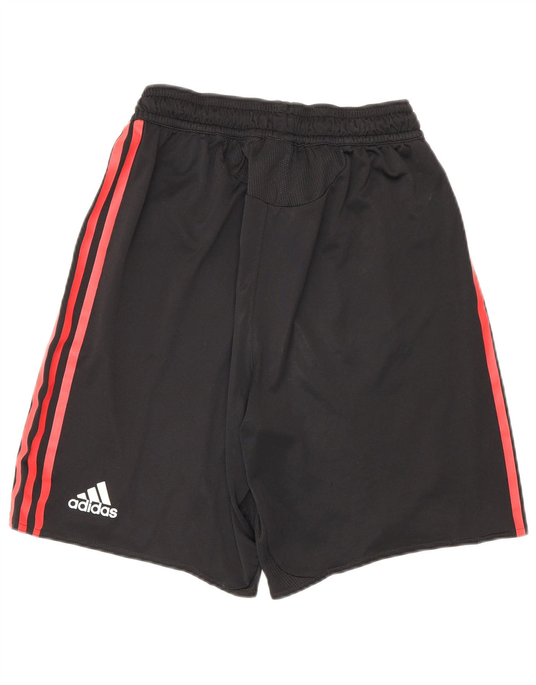 Pantaloncini sportivi Adidas da uomo AC Milan piccoli in poliestere nero