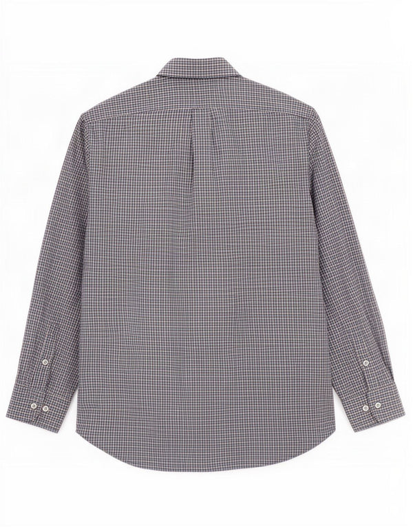 Camicia da uomo Regular Fit Marlboro Classics 2XL Blu a quadretti