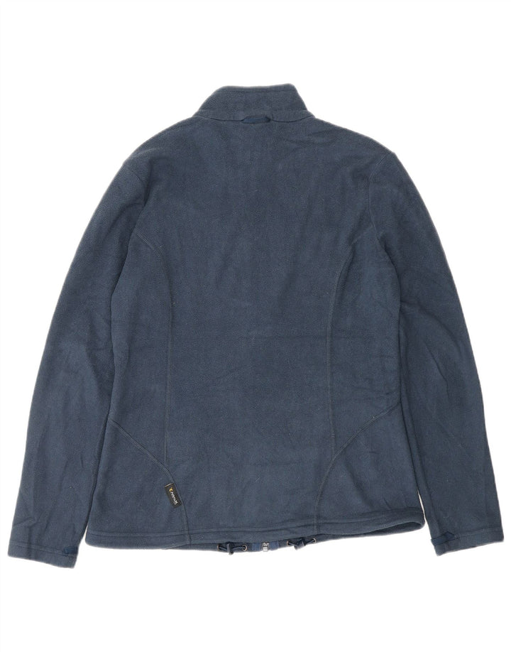 Giacca in pile da donna Jack Wolfskin UK 12 medio poliestere blu navy
