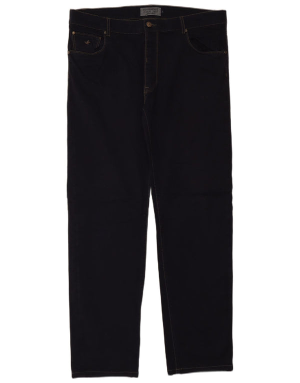 Pantaloni casual dritti da uomo Brooksfield IT 54 2XL W36 L32 Blu navy