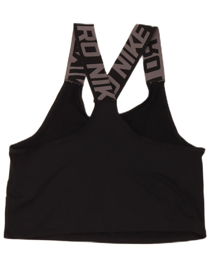 Reggiseno sportivo Nike Dri Fit Graphic da donna, piccolo, in poliestere nero