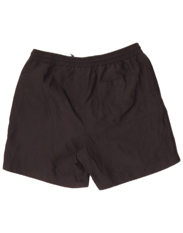 Pantaloncini da bagno da uomo Carhartt grandi in poliestere nero