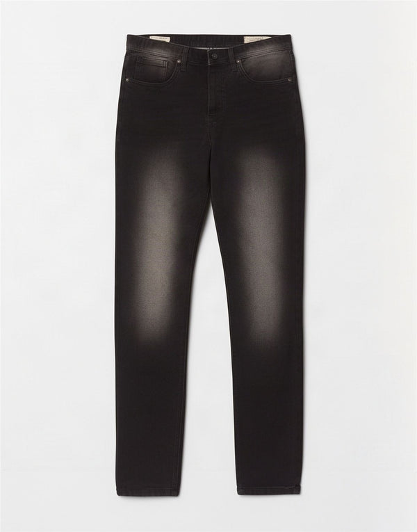 Jack & Jones Mens GLENN Slim Jeans W32 L34 Black Cotton
