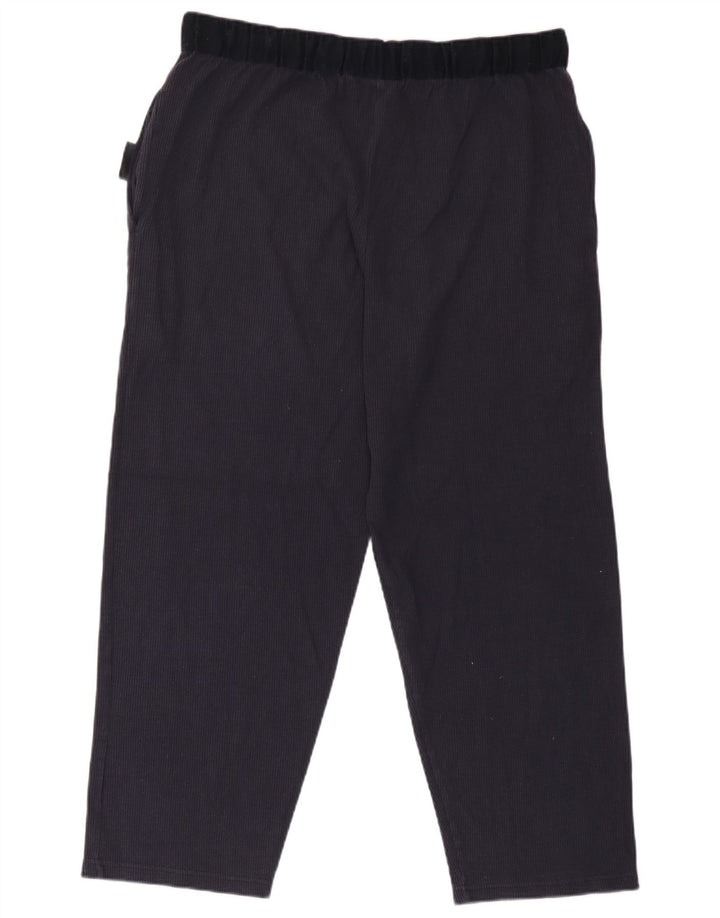 Pantaloni da tuta corti da uomo Marks & Spencer medio cotone blu navy