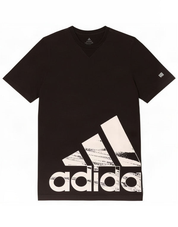 Adidas T-shirt grafica da ragazzo 15-16 anni Cotone nero