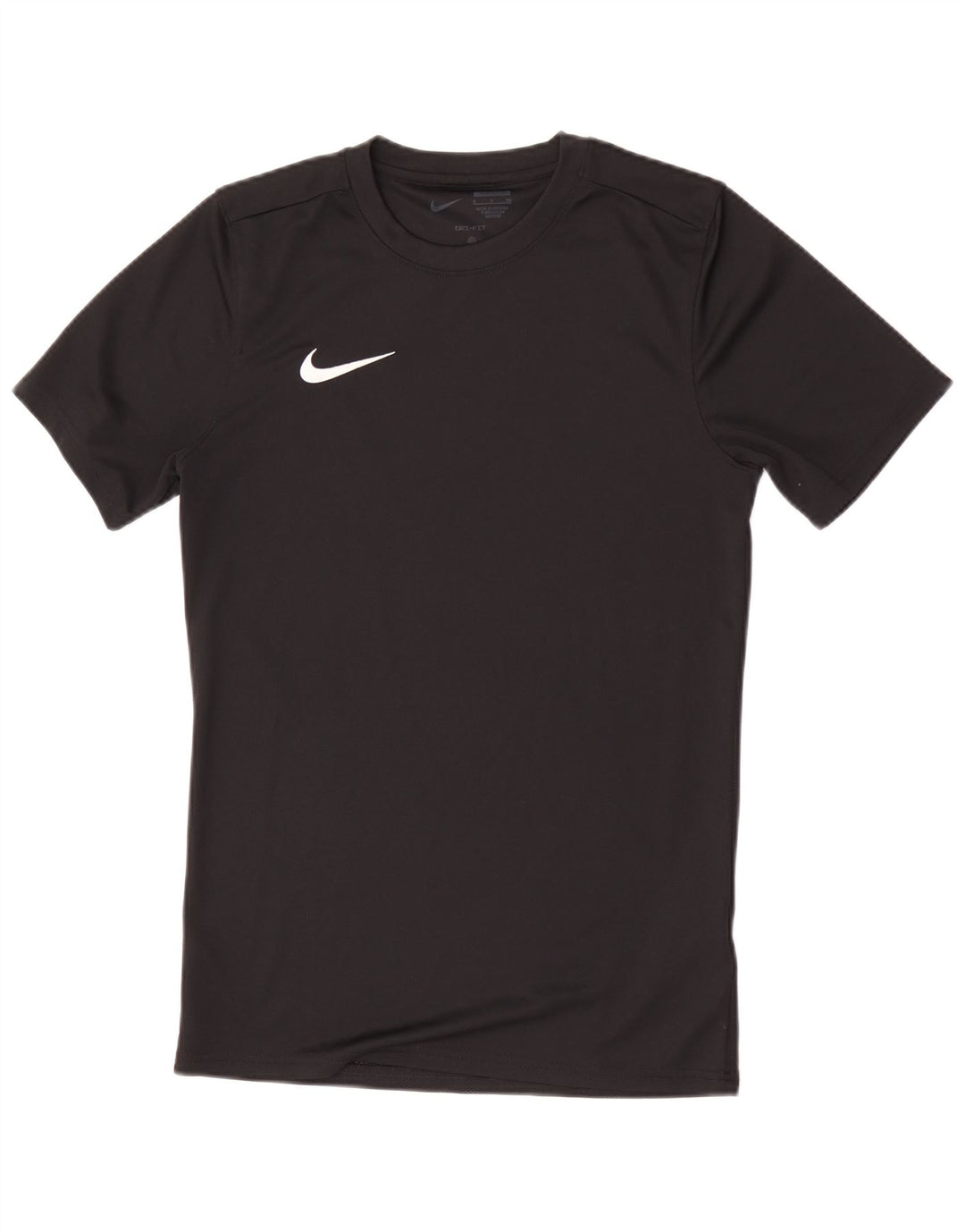 T-shirt Nike Dri Fit Slim da uomo, piccola, in poliestere nero