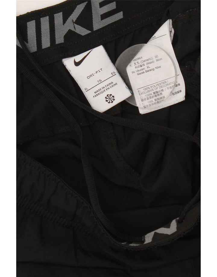 Pantaloncini sportivi Nike da uomo XL in poliestere nero