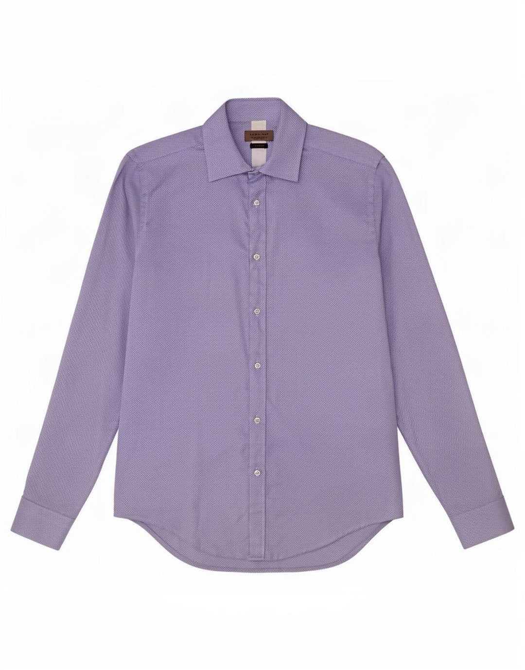 Camicia Zara da uomo slim fit in cotone maculato blu medio