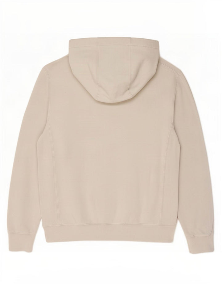 Felpa con cappuccio da uomo Nike Small in cotone bianco
