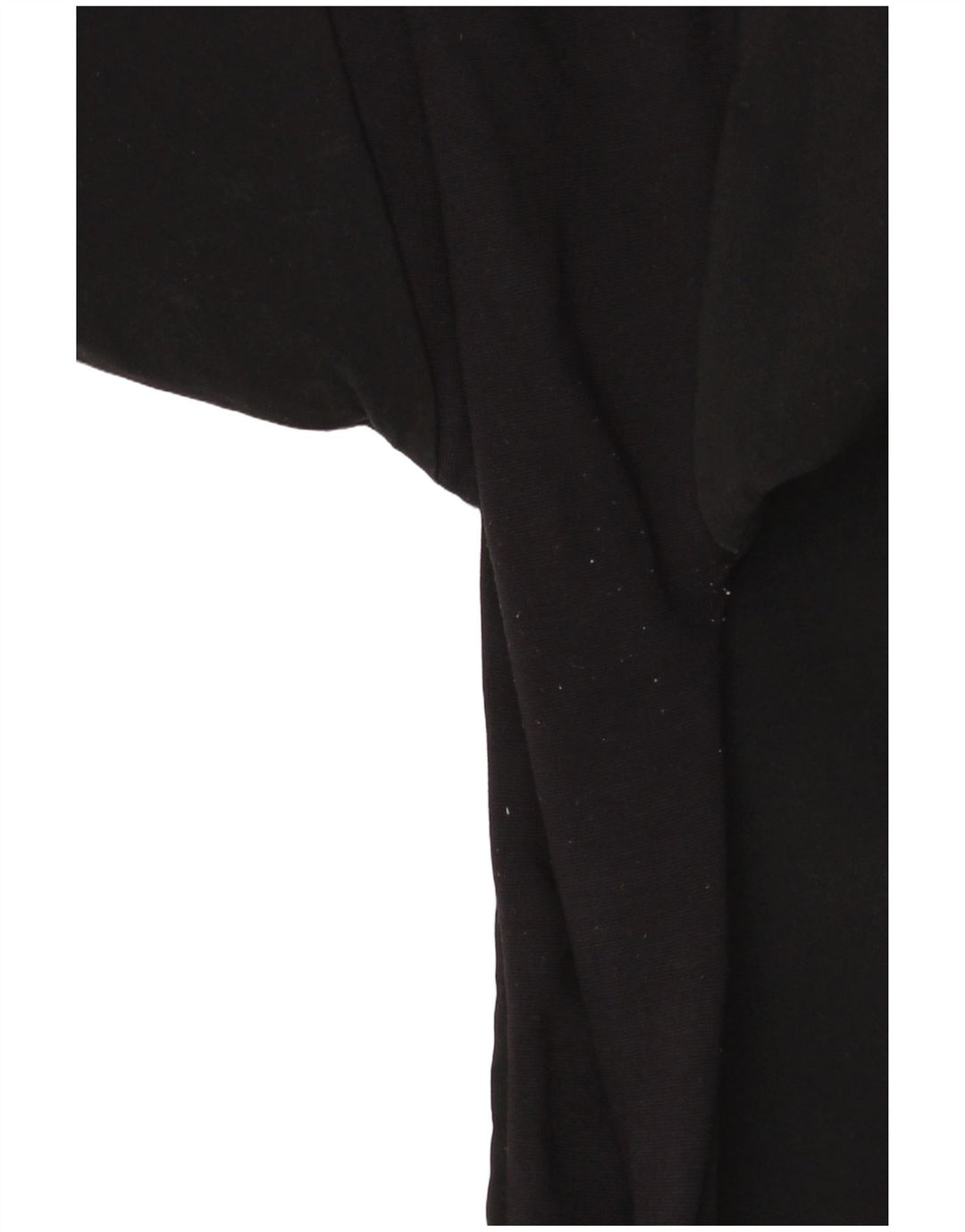 Adidas Uomo Zip Neck Pullover Tuta Top Large Nero Poliestere