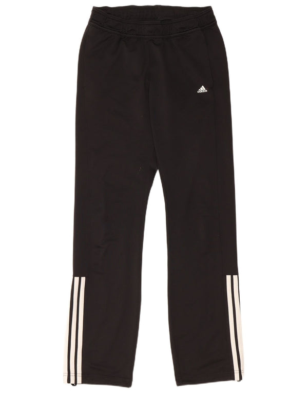 Pantaloni da tuta da donna Adidas UK 8/10 Small Nero Poliestere