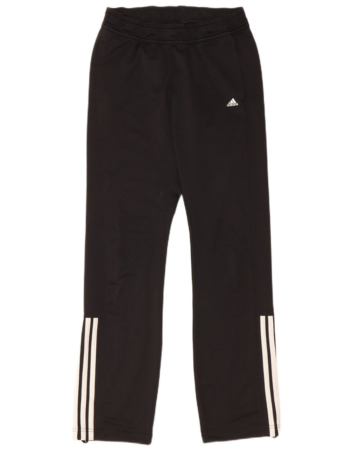 Pantaloni da tuta da donna Adidas UK 8/10 Small Nero Poliestere