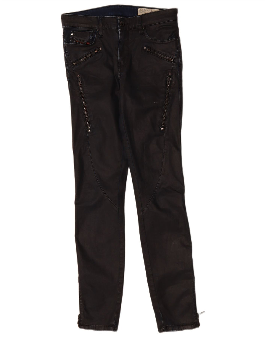 Womens Regular Waist Super Slim Skinny Jeans W28 L29