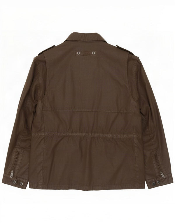 Giacca utility da uomo in cotone cerato Camel Active UK 42 XL Marrone