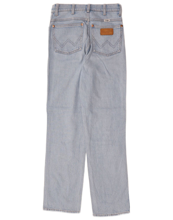 Jeans dritti Wrangler da donna Wild West W25 L27 cotone blu