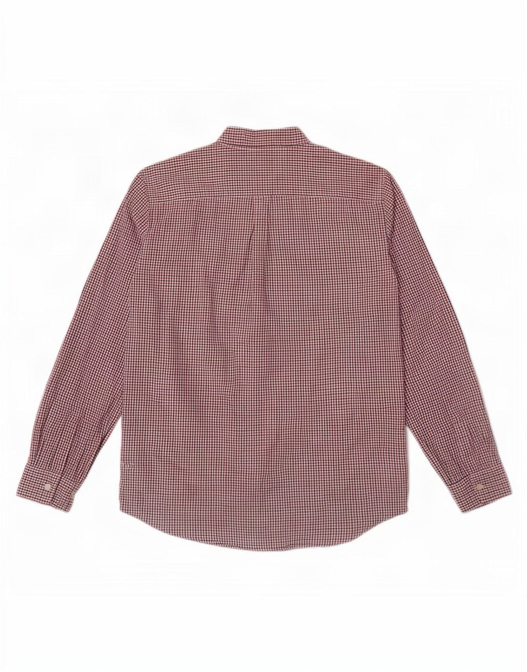 Camicia da uomo Chaps a quadri rossi grandi in cotone