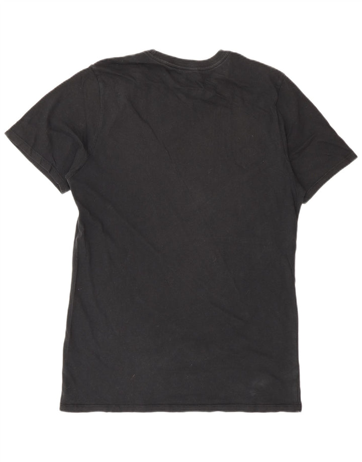 T-shirt Nike da uomo dal taglio atletico, cotone medio nero