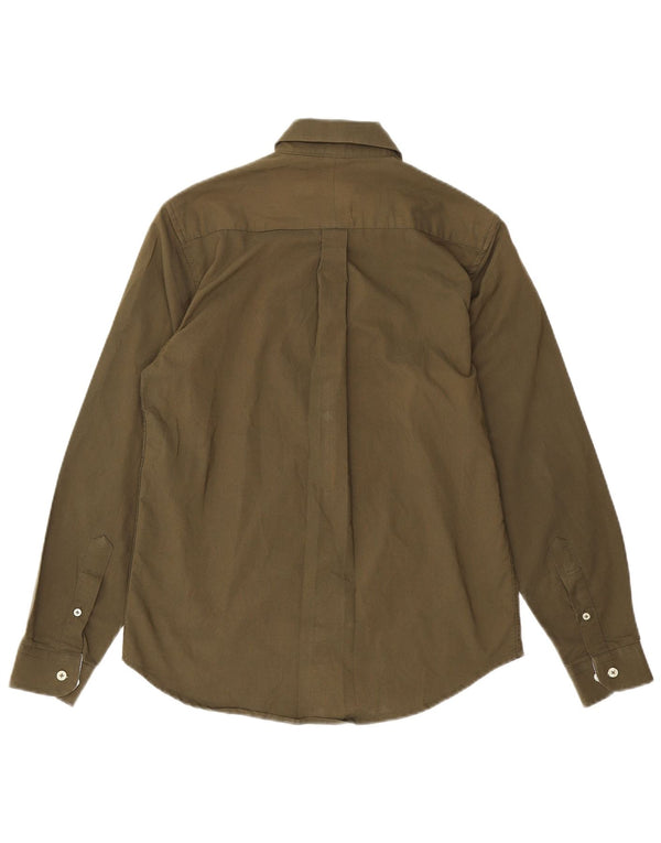 Camicia da uomo Ralph Lauren piccola color kaki