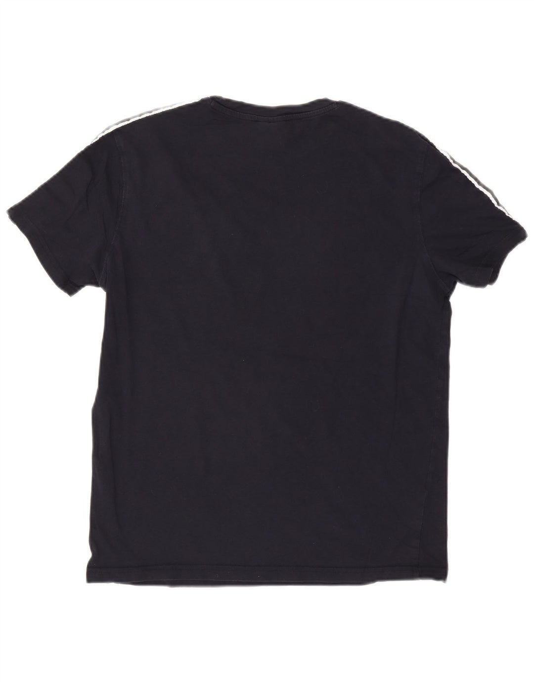 T-shirt grafica da uomo Champion Top in cotone blu navy medio